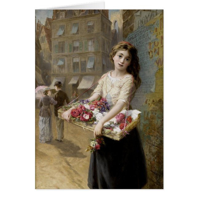 A London Flower Girl (Front)