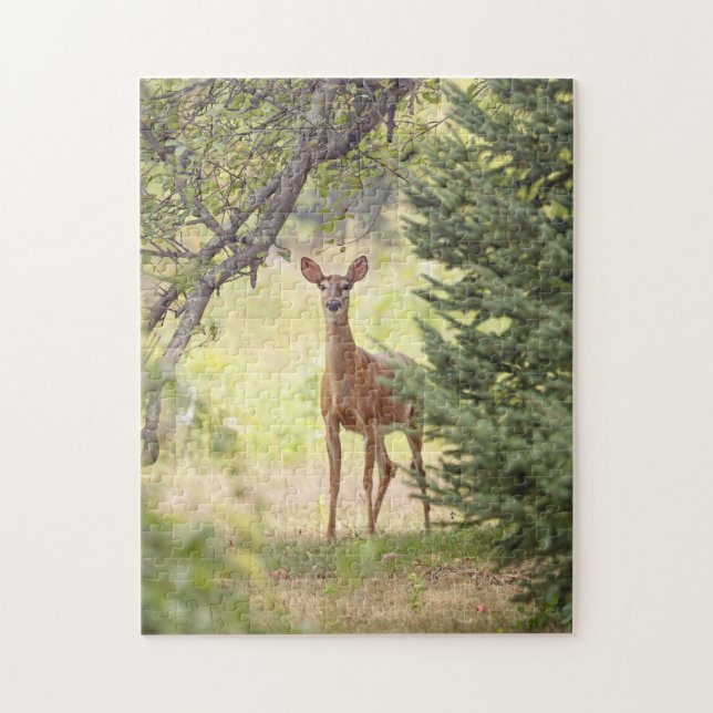 A Lone Deer  Jigsaw Puzzle (Vertical)