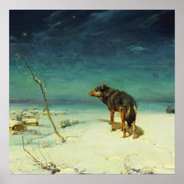 A Lone Wolf Samotny Wilk Poster (Front)