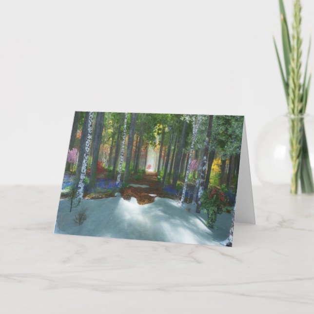 A Long Day's Walk Card (Front)