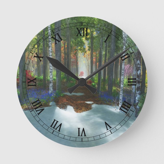 A Long Day's Walk Clock (Front)