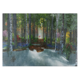 A Long Day's Walk Cutting Board