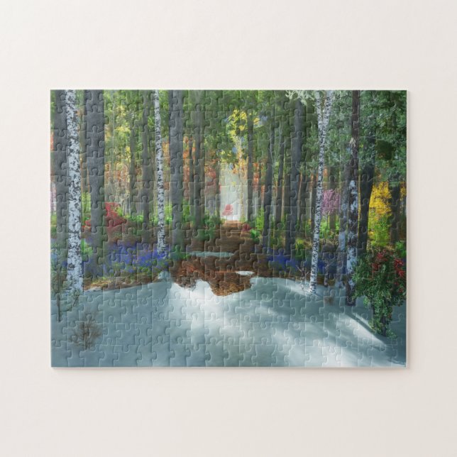 A Long Day's Walk Puzzle (Horizontal)