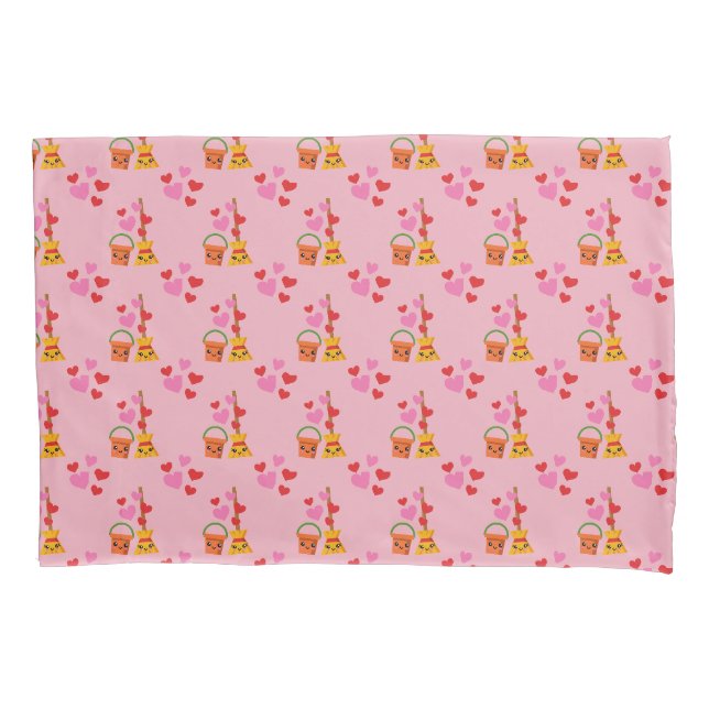 A Long Lasting Love Pattern Pillowcase (Front)