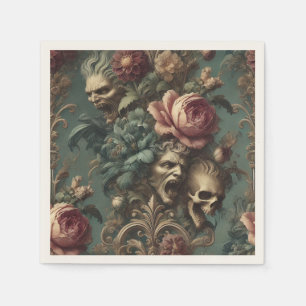 A Long Way Out of Pain – Gothic Victorian  Napkin