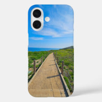 a long winding footpath at Point Dume