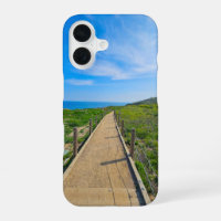 a long winding footpath at Point Dume