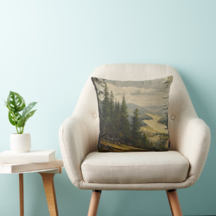 A Look at the Black Forest – Karl Julius Wilhelm  Cushion