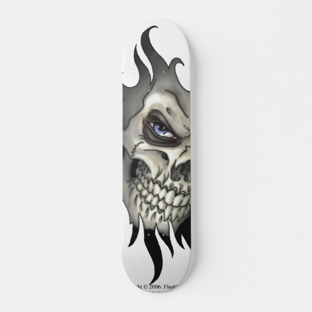 A Look From A Skull Skateboard (Front)