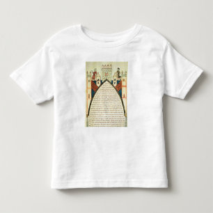 A lookout gives the alarm, illustration from toddler T-Shirt