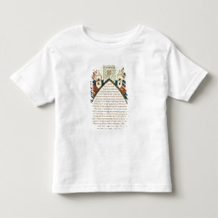A lookout gives the alarm, illustration from toddler T-Shirt
