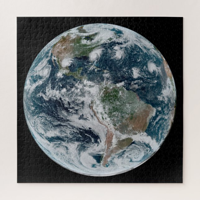 A Loose Chain Of Tropical Cyclones Jigsaw Puzzle (Vertical)