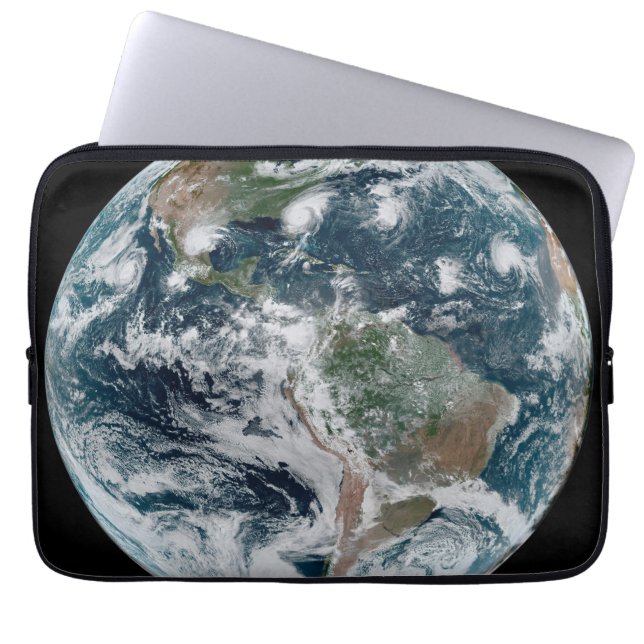 A Loose Chain Of Tropical Cyclones Laptop Sleeve (Front)