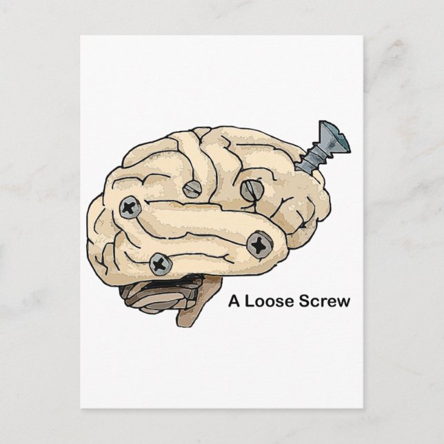 A Loose Screw Postcard (Front)