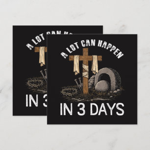 A Lot Can Happen In 3 Days Easter Religious