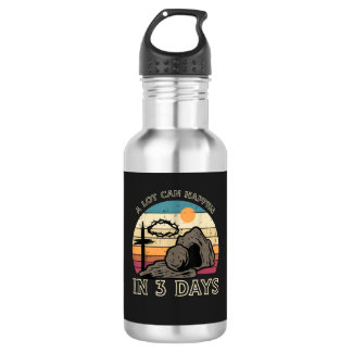 A Lot Can Happen in 3 Days Easter Religious 532 Ml Water Bottle