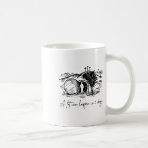 A Lot Can Happen In 3 Days Easter Religious Women  Coffee Mug