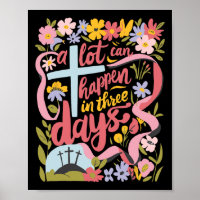 A Lot Can Happen In 3 Days Easter Religious Women