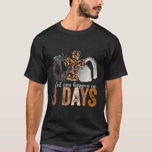 A Lot Can Happen In 3 Days Easter Religious Women T-Shirt