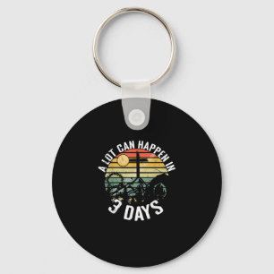 A Lot Can Happen In 3 Days Jesus Christ Happy East Key Ring