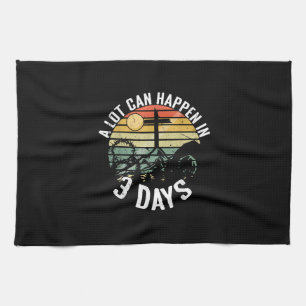A Lot Can Happen In 3 Days Jesus Christ Happy East Tea Towel