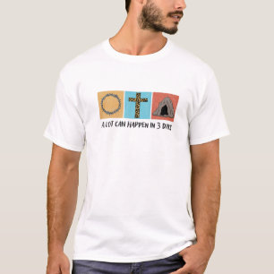 A Lot Can Happen In 3 Days Vintage Leopard Christi T-Shirt
