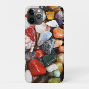 a lot of beautifully coloured stones iPhone 11 pro case