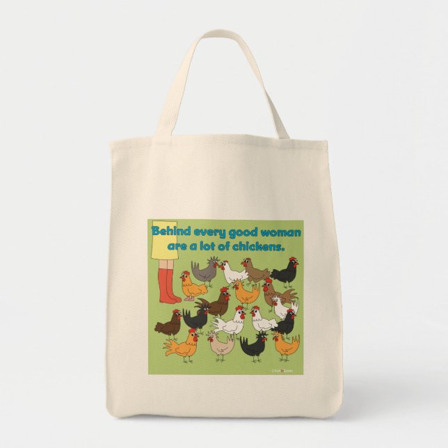 A lot of Chicken Grocery Bag (Front)