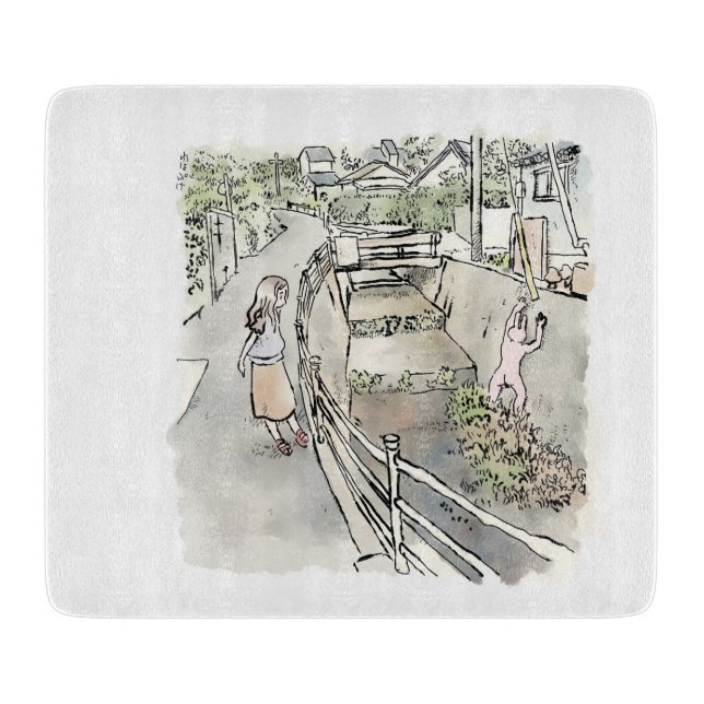 a lottery cutting board (Front)