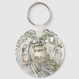 a lottery key ring