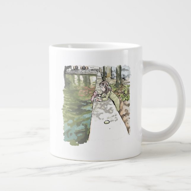 a lottery large coffee mug (Right)