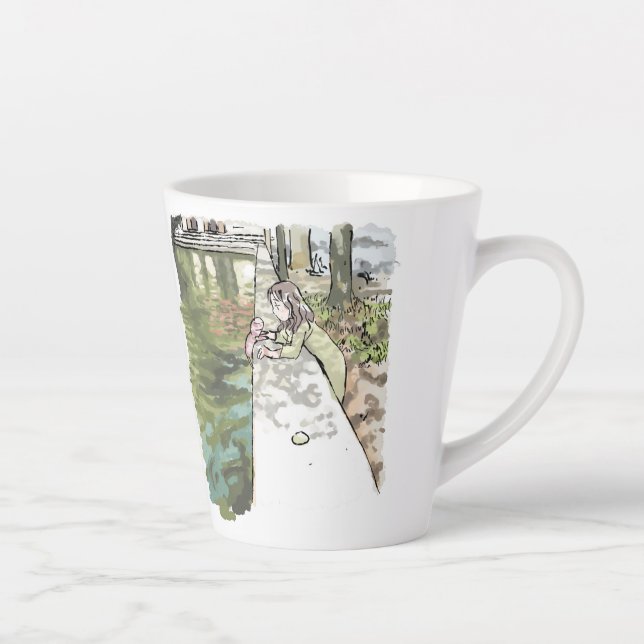 a lottery latte mug (Right)