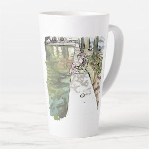 a lottery latte mug