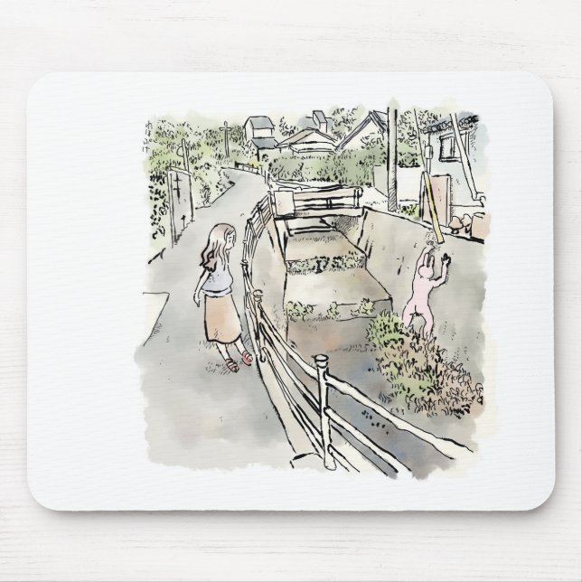 a lottery mouse pad (Front)