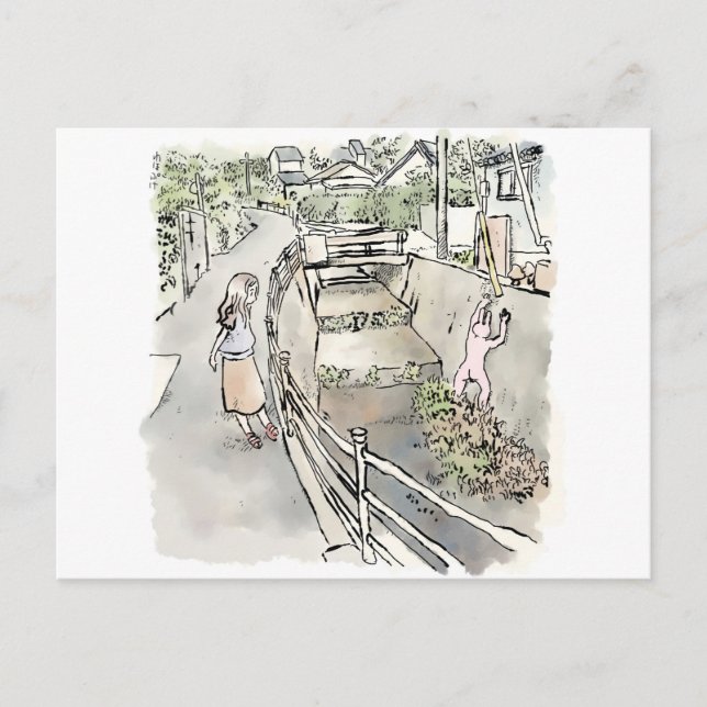 a lottery postcard (Front)