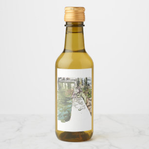 a lottery wine label