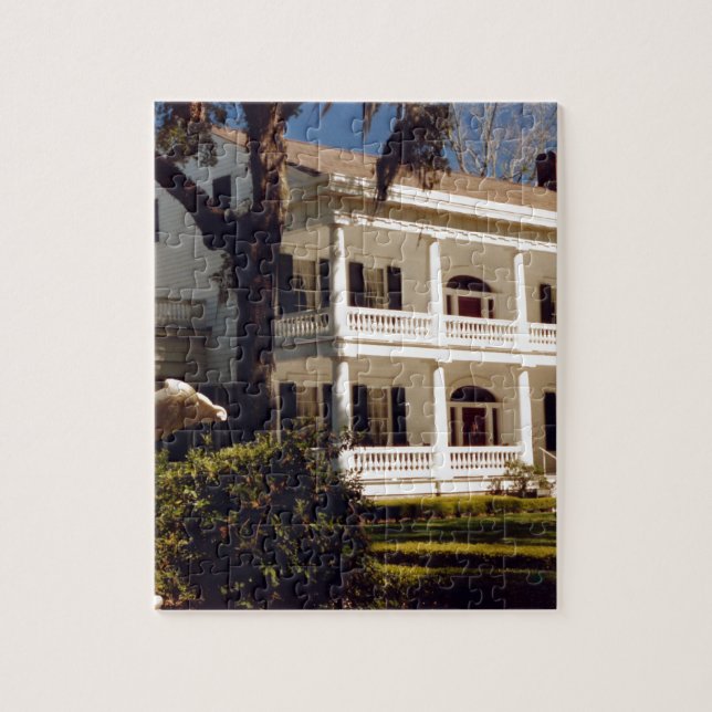 A Louisiana Plantation Jigsaw Puzzle (Vertical)