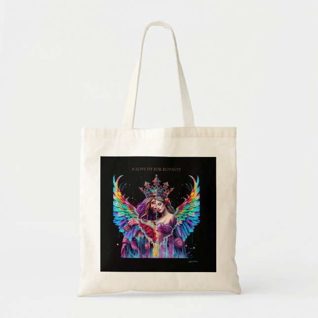 A Love Fit For Royalty | Luxurious Weddings Tote Bag (Front)