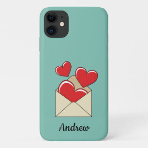 A Love Letter   Add Your Text     iPhone 11 Case