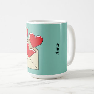 A Love Letter Add Your Text Coffee Mug