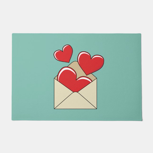 A Love Letter Doormat (Front)