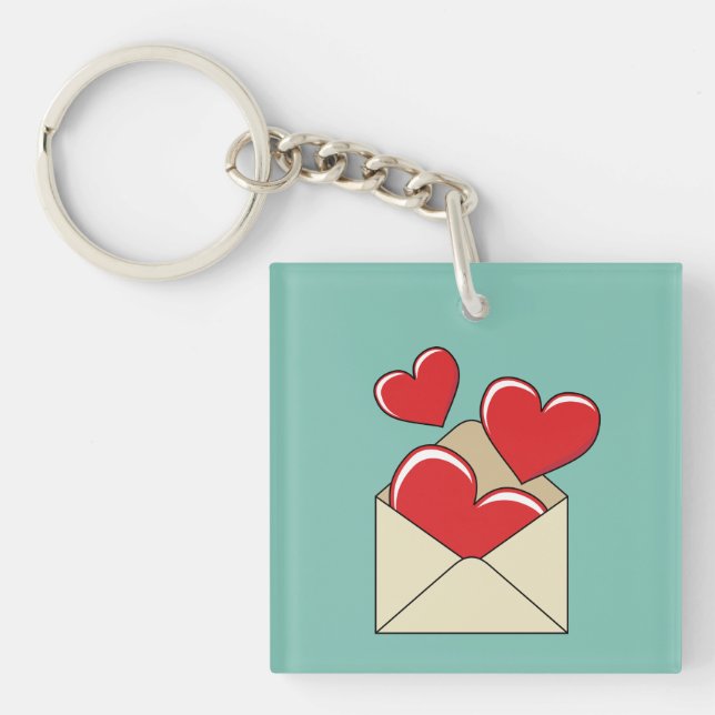 A Love Letter Key Ring (Front)