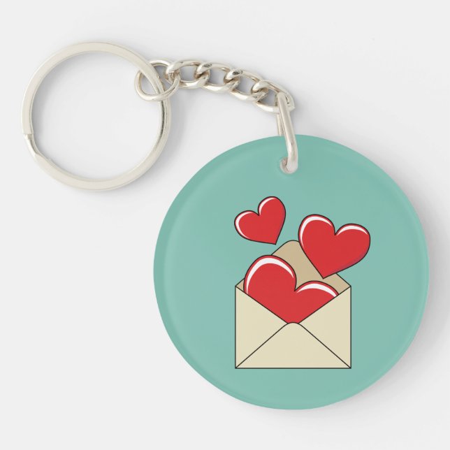 A Love Letter Key Ring (Front)