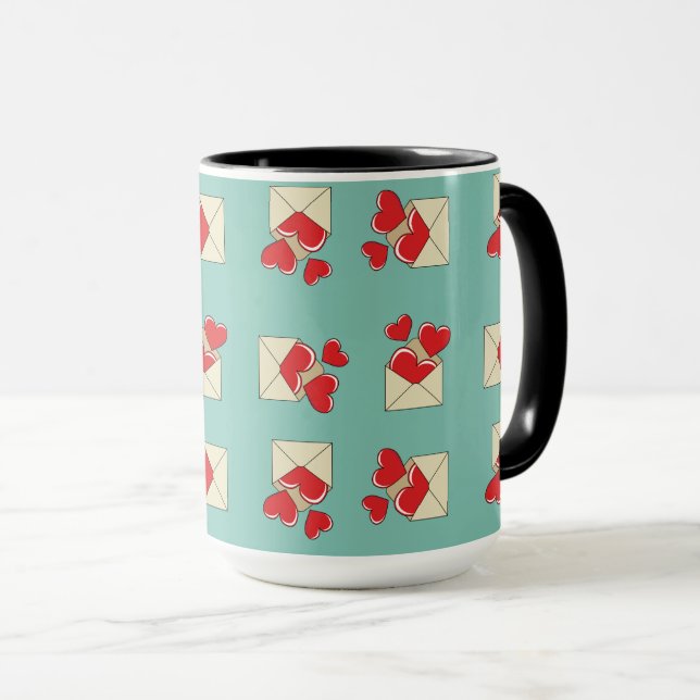 A Love Letter Mug (Front Right)