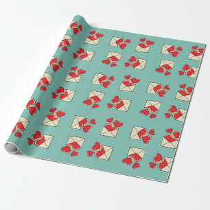 A Love Letter Wrapping Paper