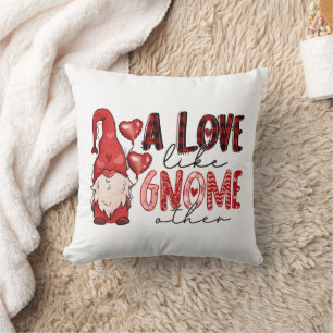 A love like gnome other Personalised Valentines Cushion