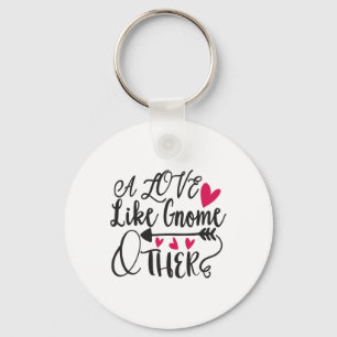 A Love Like Gnome Other Valentine Key Ring