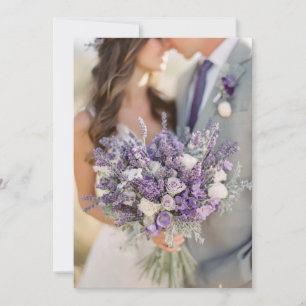 A Love Like Lavender Serene Style Invitation
