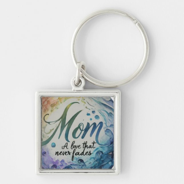 A Love That Never Fades Key Ring (Front)