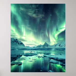 A lovely Aurora Borealis Poster